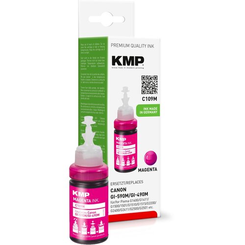 Tusz KMP do Canon GI590M Purpurowy 70 ml 1573 0006