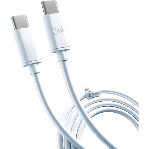 Kabel USB-C - USB-C 3MK Hyper Cable 100W 2 m Biały