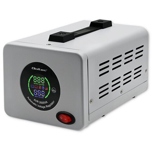 Stabilizator napięcia QOLTEC AVR 50724 2000VA 1600W