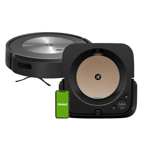 Robot sprzątający IROBOT Roomba J7+ (J755840) + Robot sprzątający IROBOT Braava Jet M6132