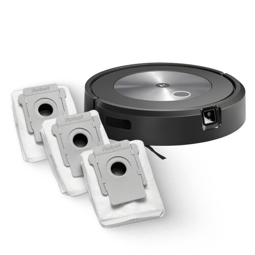 Robot sprzątający IROBOT Roomba J7+ (J755840) + Worek IROBOT AllergenLock do stacji opróżniającej Clean Base I7+/S9+