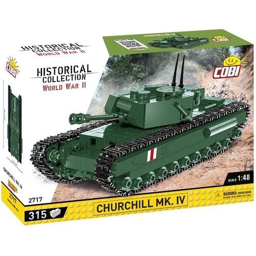 Klocki plastikowe COBI Historical Collection World War II Churchill MK.IV COBI-2717