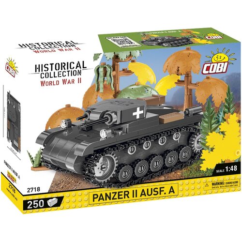 Klocki plastikowe COBI Historical Collection World War II Panzer II Ausf. A COBI-2718