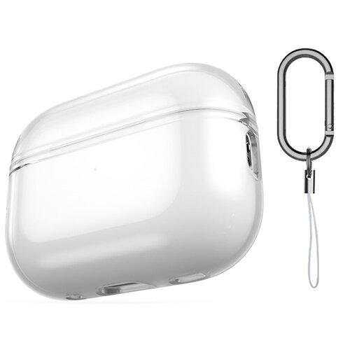 Etui na słuchawki TECH-PROTECT FlexAir do APPLE Apple Airpods Pro 1/2 Przezroczysty