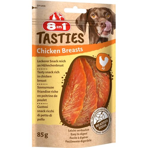 Przysmak dla psa 8IN1 Tasties Chicken Breasts 85 g
