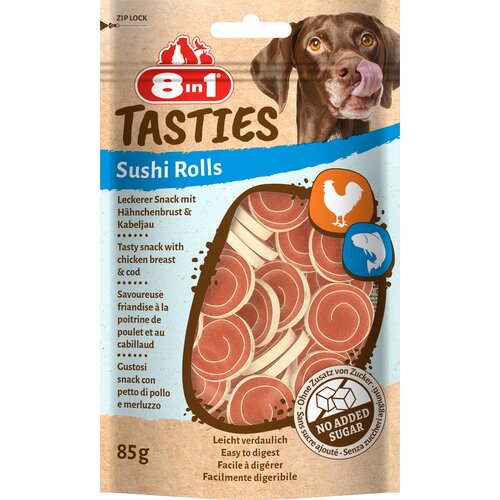 Przysmak dla psa 8IN1 Tasties Roladki sushi 85 g