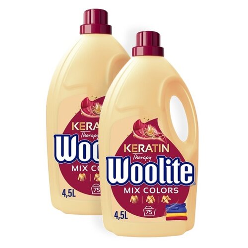 Płyn do prania WOOLITE Keratin Therapy 2 x 4500 ml