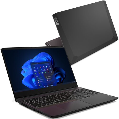 Laptop LENOVO IdeaPad Gaming 3 15IHU6 15.6" IPS i5-11320H 8GB RAM 512GB SSD GeForce RTX3050 Windows 11 Home