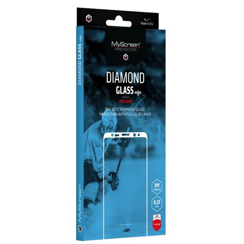 Szkło hartowane MYSCREEN Diamond Glass Edge Full Glue do Apple iPhone 14 Pro Max Czarny