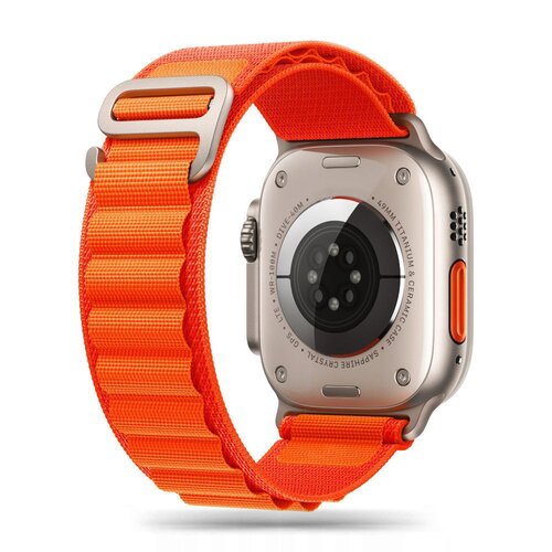 Pasek TECH-PROTECT Nylon Pro do Apple Watch 6/7/8/9/10/SE/Ultra 1/2 (44/45/46/49mm) Pomarańczowy