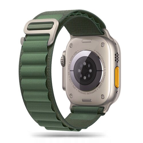 Pasek TECH-PROTECT Nylon Pro do Apple Watch 6/7/8/9/10/SE/Ultra 1/2 (44/45/46/49mm) Zielony
