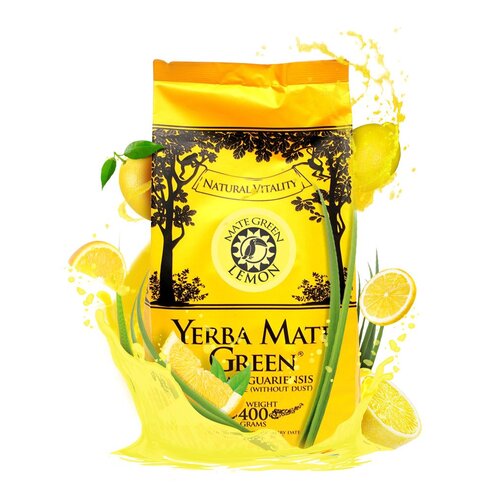 Yerba Mate MATE GREEN Lemon 400 g
