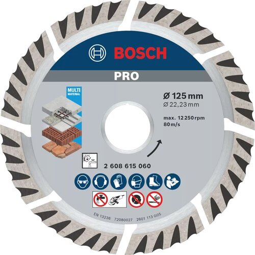 Tarcza do cięcia BOSCH 2608615060 125 mm (10 sztuk)
