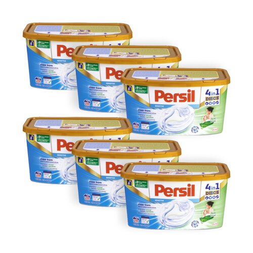 Kapsułki do prania PERSIL Discs Sensitive - 168 szt.