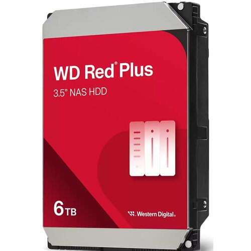 Dysk WD Red Plus 6TB HDD