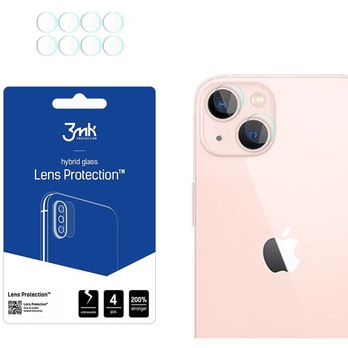 Szkło hybrydowe na obiektyw 3MK Lens Protection do Apple iPhone 14 Plus