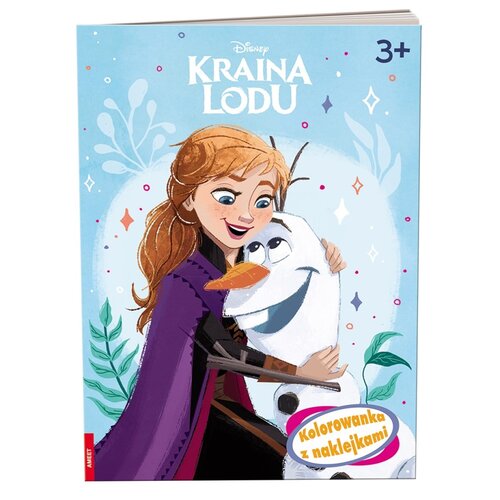 Kolorowanka Disney Kraina Lodu z naklejkami NA-9126