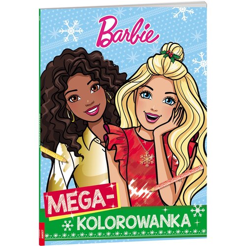 Kolorowanka dla dzieci Barbie Mega-kolorowanka KOL-1103