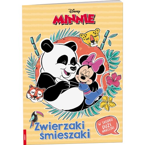 Książka dla dzieci Disney Minnie Zwierzaki śmieszaki STX-9107