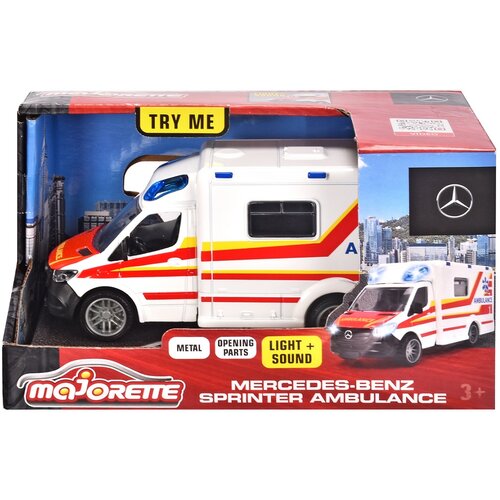 Samochód MAJORETTE Grand Mercedes Ambulans 213712001038