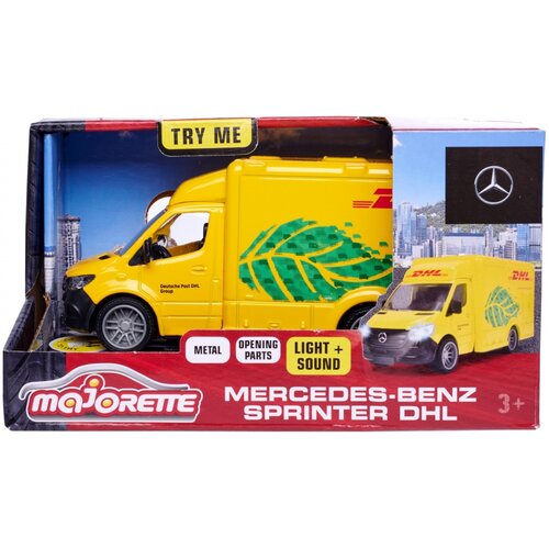 Samochód MAJORETTE Grand Mercedes-Benz DHL 213742000