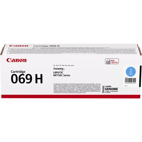Toner CANON 069H Błękitny