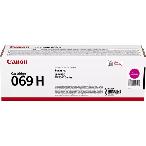 Toner CANON 069H Purpurowy