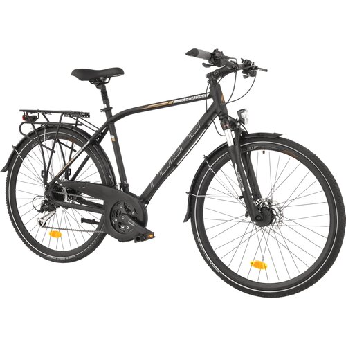 Rower trekkingowy INDIANA X-Road 5.0 M23 28 cali Shimano męski Czarny