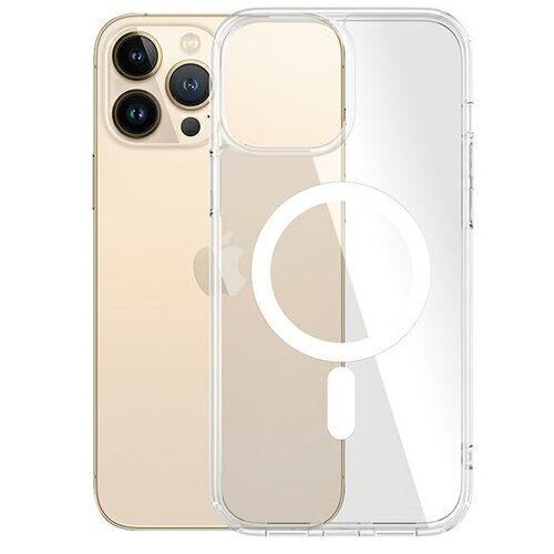 Etui PANZERGLASS HardCase MagSafe Antibacterial do Apple iPhone 13 Pro Max Przezroczysty