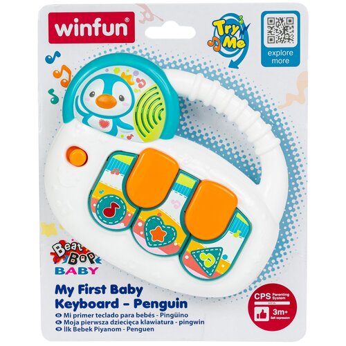Zabawka pianino SMILY PLAY Beat Bop Baby Pingwinek 001804
