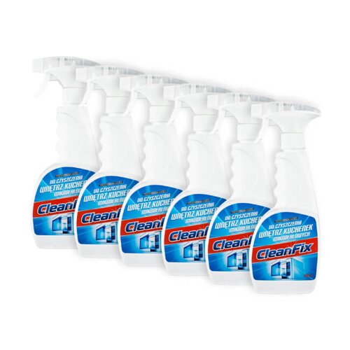 Płyn do czyszczenia kuchenek mikrofalowych CLEANFIX 6 x 500 ml