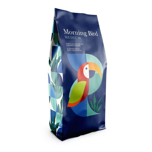 Kawa ziarnista MORNING BIRD Medium 1 kg (Rzemieślnicza)