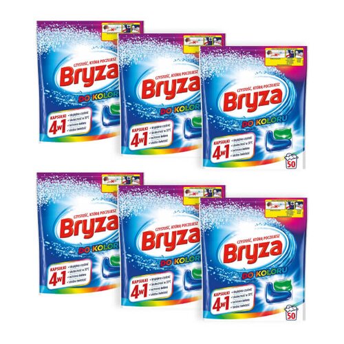 Kapsułki do prania BRYZA 4 w 1 Spring Freshness - 300 szt.
