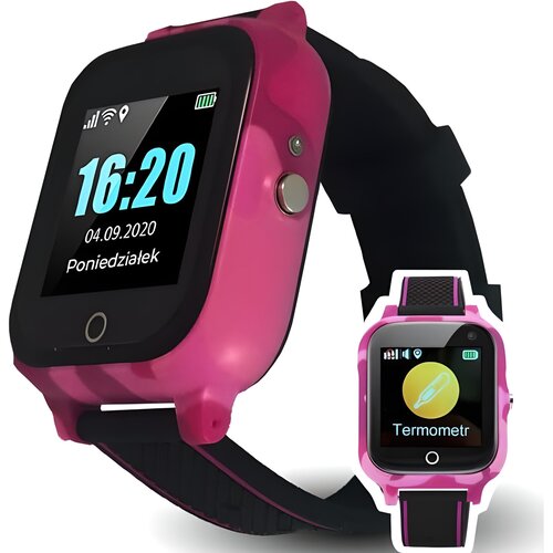 Smartwatch GOGPS K27T Różowy