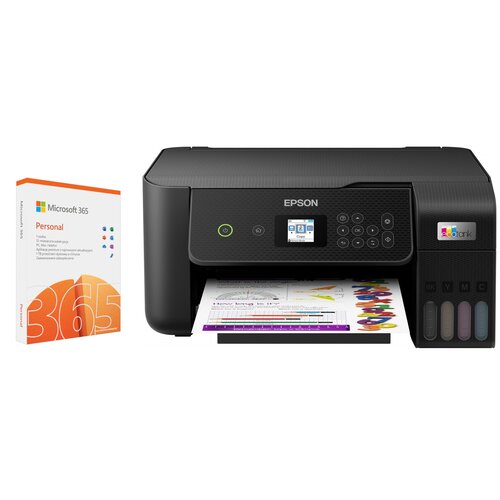 Urządzenie wielofunkcyjne EPSON EcoTank ET-2825 + Program MICROSOFT 365 Personal
