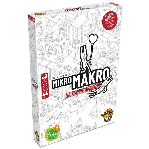 Gra planszowa LUCKY DUCK GAMES MikroMakro: Na tropie zbrodni