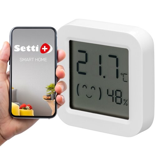 Czujnik temperatury i wilgotności SETTI+ SS302