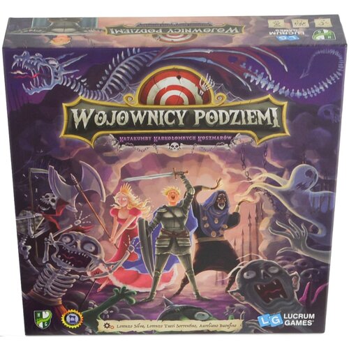 Gra planszowa LUCRUM GAMES Wojownicy podziemi: Katakumby karkołomnych koszmarów