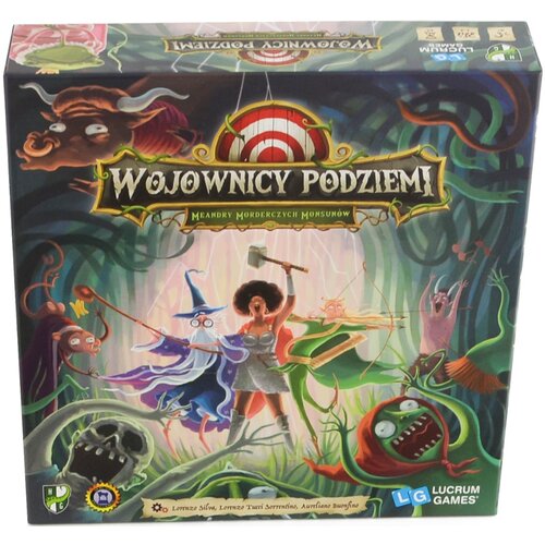 Gra planszowa LUCRUM GAMES Wojownicy podziemi: Meandry Morderczych Monsunów