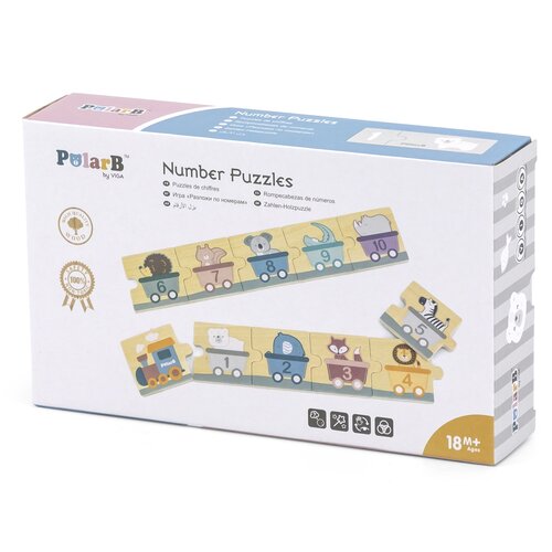 Puzzle VIGA PolarB Liczby 44071 (31 elementów)