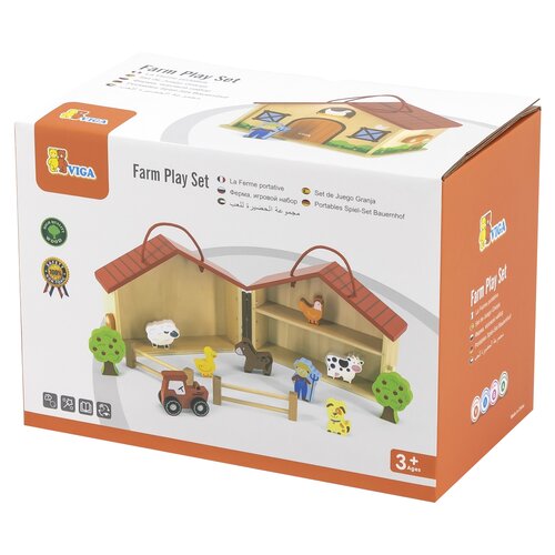 Zabawka edukacyjna VIGA Learn from Fun Farma 51618