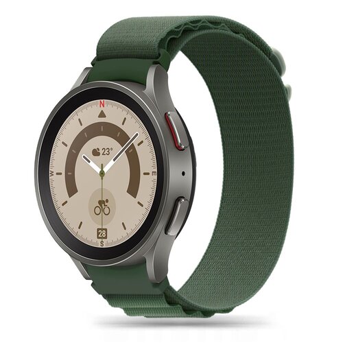 Pasek TECH-PROTECT Nylon Pro Samsung Galaxy Watch 4/5/5 Pro/6 Zielony