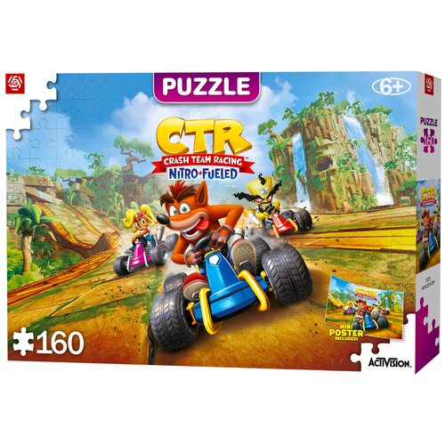 Puzzle CENEGA Crash Team Racing: Nitro-Fueled (160 elementów)