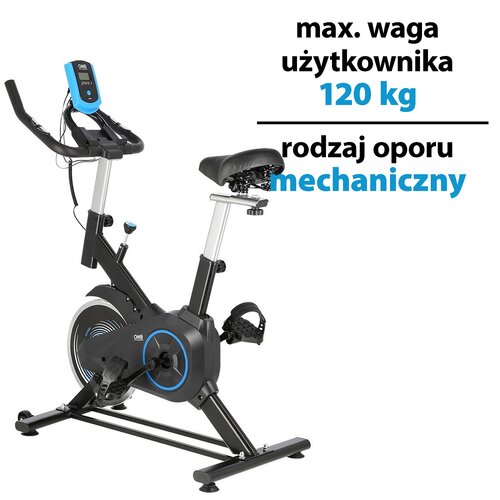 Rower spinningowy ONE FITNESS SW2501 Niebieski