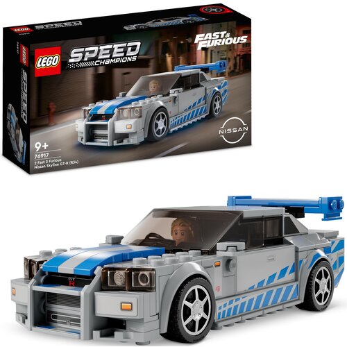 LEGO Speed Champions Nissan Skyline GT-R (R34) z filmu „Za szybcy, za wściekli" 76917