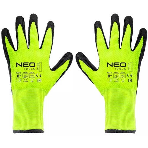 Rękawice robocze NEO TOOLS 97-613-9 Żółto-czarny (rozmiar 9)
