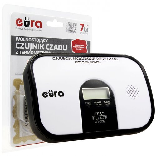 Czujnik tlenku węgla (czadu) EURA CD-45A2V8