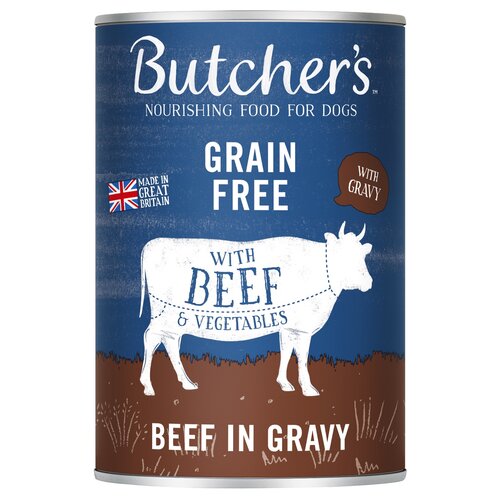 Karma dla psa BUTCHER'S Original wołowina i warzywa w sosie 400 g