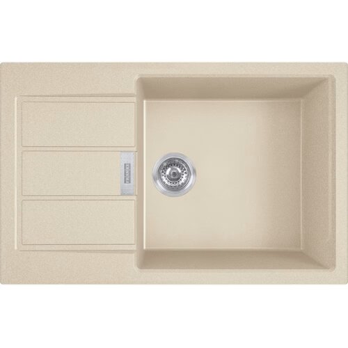 Zlewozmywak jednokomorowy z ociekaczem FRANKE Sirius 2.0 S2D 611-78 XL 143.0676.418 Beżowy 50x78