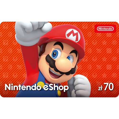 Kod aktywacyjny Nintendo eShop 70 zł